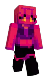black russian and amaranth Minecraft skin — Slim model — first worn by bananaman2511