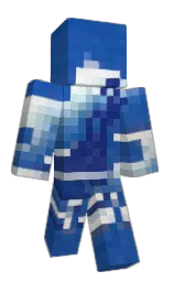 tory blue and azure Minecraft skin — Classic model