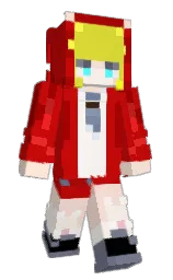 milano red and karry Minecraft skin — Slim model — first worn by JinLisi