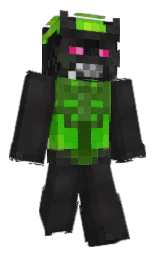 daemonshank's Minecraft skin wearing the Cherry Blossom cape