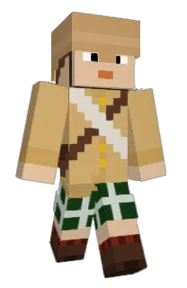 Front of Minecraft skin