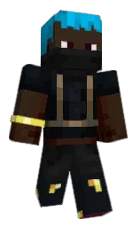 bunker and cod gray Minecraft skin — Classic model — first worn by WebNX