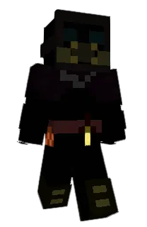 Front of Blikano's skin