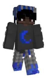 Liripy's Minecraft skin wearing the Purple Heart cape