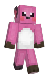 Front of afraidful's skin