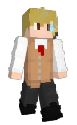 JustaLog's Minecraft skin wearing the Migrator cape