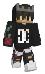 IdKDaniel33's Minecraft skin wearing the Yearn cape