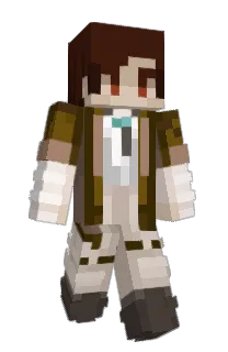 Front of Vibinski's skin