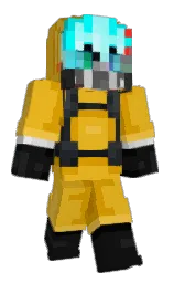 fuel yellow and buddha gold Minecraft skin — Classic model — first worn by Linus198
