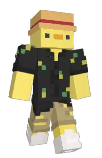 Front of Orati's skin