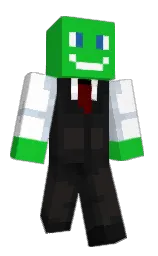 malachite and cod gray Minecraft skin — Classic model — first worn by Milbertoo