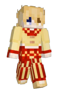 Front of Minecraft skin