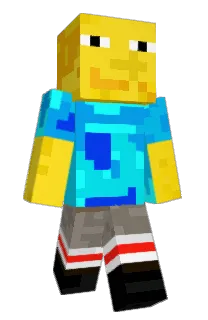 Front of damandoge's skin