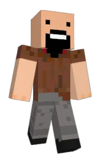 Front of Fopp's skin