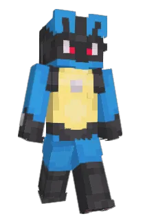 Front of Xiloup's skin