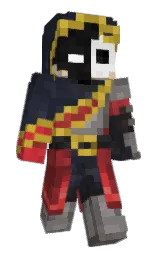 KinFick's Minecraft skin wearing the Pan cape