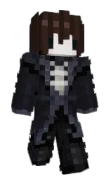 black and treehouse Minecraft skin — Slim model — first worn by blooli