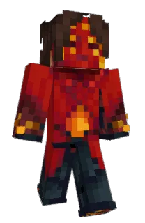 Front of heremitus's skin