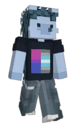 Slim Minecraft skin