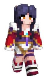 white and cape palliser Minecraft skin — Slim model — first worn by Drago_
