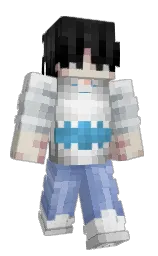 mercury and polo blue Minecraft skin — Classic model — first worn by HappyWlek
