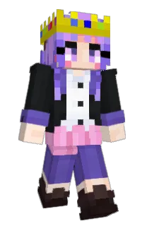 Front of LoveSpookie's skin