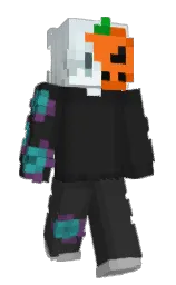 black and mine shaft Minecraft skin — Classic model — first worn by Tsuki_Hani