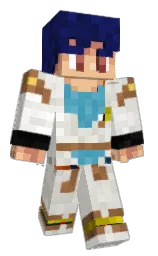 Fibbing's Minecraft skin wearing the Vanilla cape