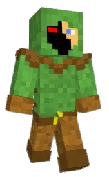 Lupa583's Minecraft skin wearing the Pan cape
