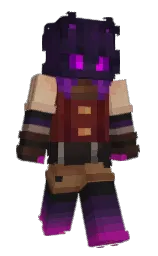 revolver and espresso Minecraft skin — Slim model — first worn by postthiscat