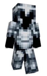 black and mirage Minecraft skin — Classic model