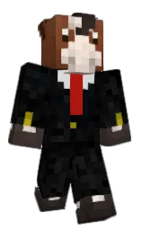 Tuxlos's Minecraft skin wearing the Migrator cape