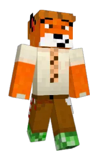 Front of Minecraft skin