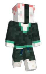 white and old lace Minecraft skin — Slim model — first worn by Obbi1