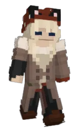 russett and sand dune Minecraft skin — Slim model — first worn by _FallenLucy_