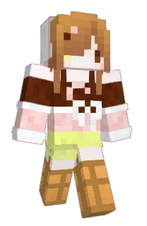 Front of Minecraft skin