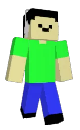 12mo's Minecraft skin wearing the Migrator cape
