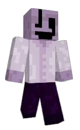 amethyst smoke and chatelle Minecraft skin — Classic model — first worn by AMagicalGirl