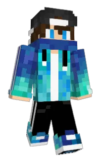Front of Fincena's skin