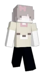 1Kai_'s Minecraft skin wearing the Aurora cape