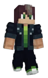 Aron078's Minecraft skin wearing the Mojang Office cape