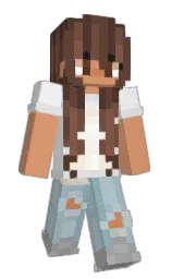 burning sand and seashell Minecraft skin — Slim model — first worn by LIVANDAAL