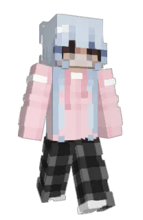 Front of lavenderbouquet's skin