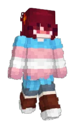 Slim Minecraft skin