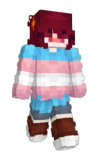Front of KittyNexu's skin