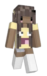 Not_Tyra's Minecraft skin wearing the Pan cape