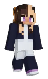 Personalized's Minecraft skin wearing the Pan cape