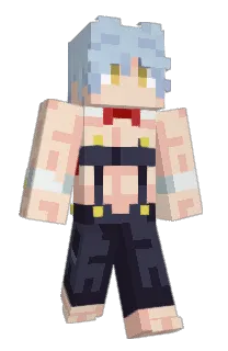 Front of Tanozake's skin