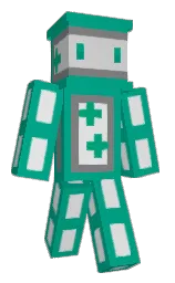 persian green and mercury Minecraft skin — Classic model