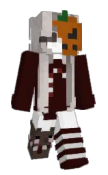 aubergine and graphite Minecraft skin — Slim model — first worn by FroR3o
